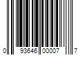 Barcode Image for UPC code 093646000077