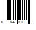 Barcode Image for UPC code 093760000014