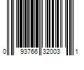 Barcode Image for UPC code 093766320031