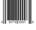 Barcode Image for UPC code 093778000075