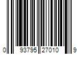 Barcode Image for UPC code 093795270109