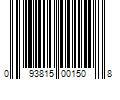 Barcode Image for UPC code 093815001508