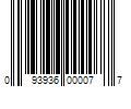 Barcode Image for UPC code 093936000077