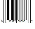 Barcode Image for UPC code 093972000062