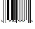 Barcode Image for UPC code 093974000060