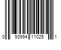 Barcode Image for UPC code 093994110251