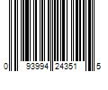 Barcode Image for UPC code 093994243515. Product Name: MAPEI Ultraplan Easy 50-lb Powder Indoor Leveler | 7492736