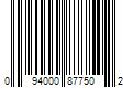 Barcode Image for UPC code 094000877502