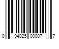 Barcode Image for UPC code 094025000077