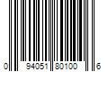 Barcode Image for UPC code 094051801006