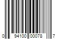 Barcode Image for UPC code 094100000787