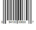 Barcode Image for UPC code 094100006307