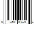 Barcode Image for UPC code 094100006734