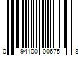 Barcode Image for UPC code 094100006758