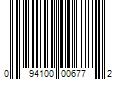 Barcode Image for UPC code 094100006772