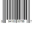 Barcode Image for UPC code 094100007557