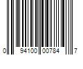 Barcode Image for UPC code 094100007847