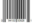 Barcode Image for UPC code 094100009261