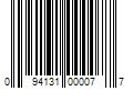 Barcode Image for UPC code 094131000077