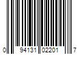 Barcode Image for UPC code 094131022017