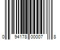 Barcode Image for UPC code 094178000078