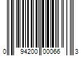 Barcode Image for UPC code 094200000663