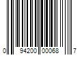 Barcode Image for UPC code 094200000687