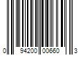 Barcode Image for UPC code 094200006603