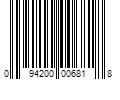 Barcode Image for UPC code 094200006818