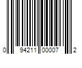 Barcode Image for UPC code 094211000072