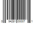 Barcode Image for UPC code 094281000071