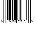 Barcode Image for UPC code 094338023169