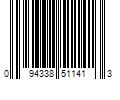 Barcode Image for UPC code 094338511413