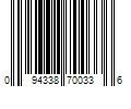 Barcode Image for UPC code 094338700336