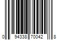 Barcode Image for UPC code 094338700428