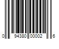 Barcode Image for UPC code 094380000026