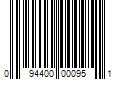 Barcode Image for UPC code 094400000951