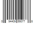 Barcode Image for UPC code 094409550778