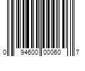 Barcode Image for UPC code 094600000607