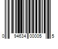 Barcode Image for UPC code 094634000055