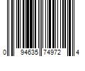 Barcode Image for UPC code 094635749724