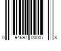 Barcode Image for UPC code 094697000078