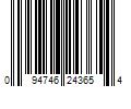 Barcode Image for UPC code 094746243654. Product Name: Rico Industries 5 ft. x 3 ft. Arkansas Razorbacks Premium Banner Flag