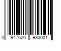 Barcode Image for UPC code 09476209800016