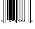 Barcode Image for UPC code 094765000078