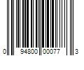 Barcode Image for UPC code 094800000773