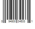 Barcode Image for UPC code 094800345331