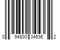 Barcode Image for UPC code 094800345362