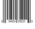 Barcode Image for UPC code 094800352209