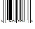 Barcode Image for UPC code 094800356818